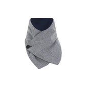 Herringbone Silk And Linen Neck Warmer