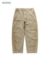DAMAGED CARPENTER PANTS / VINTAGE BEIGE