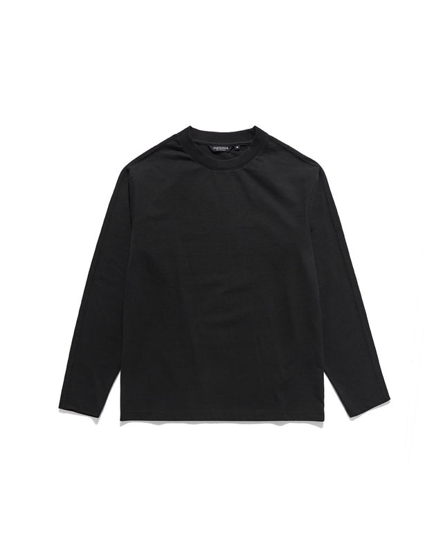 EA BASIC L.S T-SHIRTS / BLACK