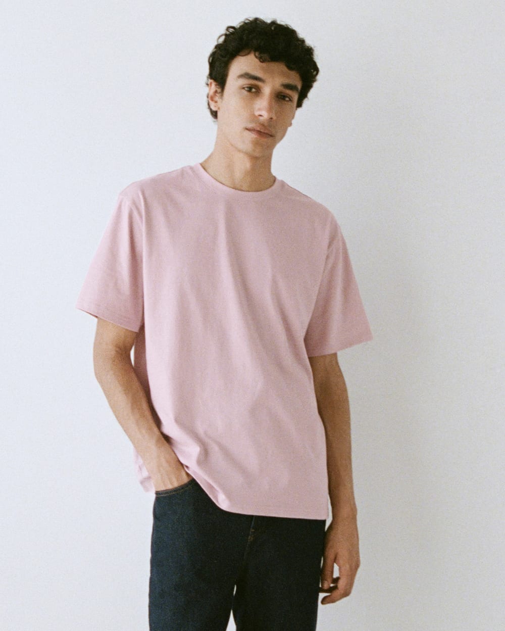 Archive Standard Fit Cotton Crew Burnished Lilac