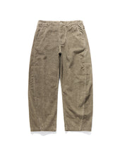 Cinch Back Curved Pants Corduroy