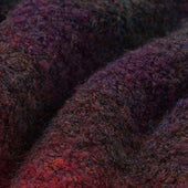 Gradation Boucle Knit Purple Mix
