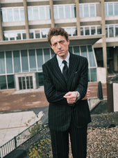 Churchill Stripe Flannel Waverly Suit
