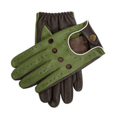 Men S Touchscreen Three Colour Leather Driving Gloves