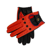 Men S Touchscreen Three Colour Leather Driving Gloves
