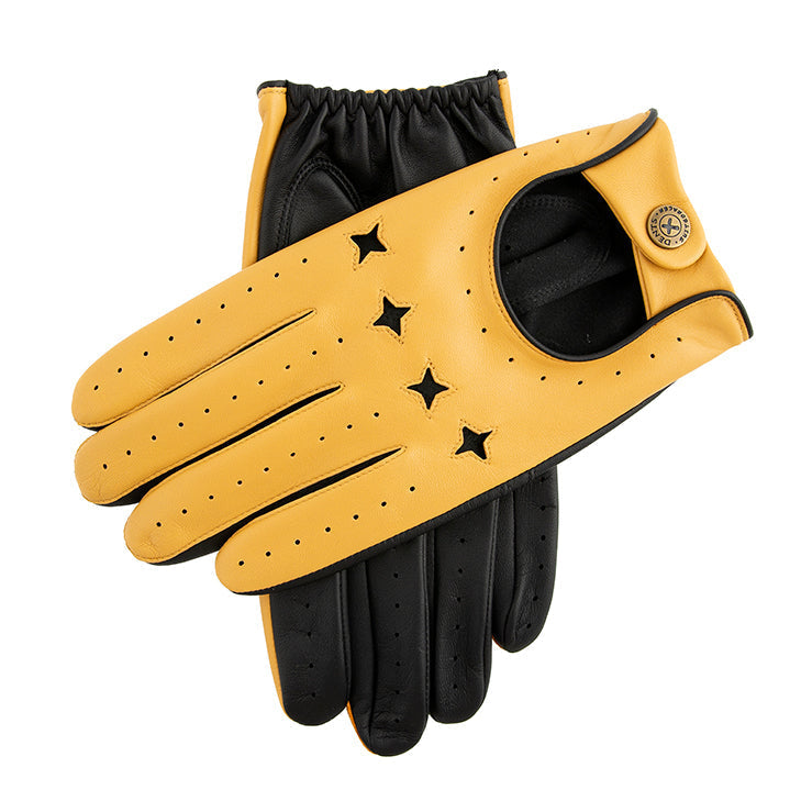Men S The Suited Racer Touchscreen Leather Driving Gloves