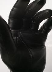 Men's The Suited Racer Cashmere-Lined Leather Driving Gloves