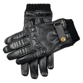 Men's The Suited Racer Touchscreen Cashmere-Lined Leather Driving Gloves