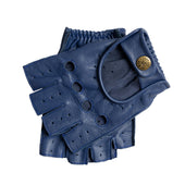 Men S Fingerless Leather Driving Gloves