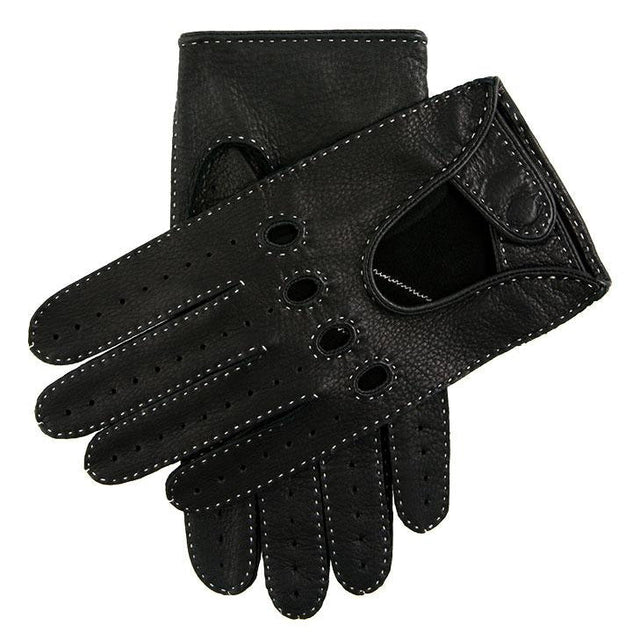 Men's Handsewn Deerskin Leather Driving Gloves