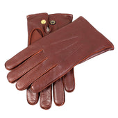 Men S Three Point Wool Lined Leather Officer S Gloves