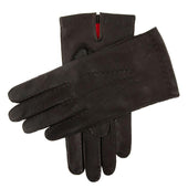 Men S Handsewn Three Point Silk Lined Leather Gloves