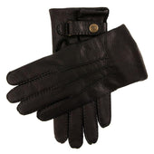 Men S Handsewn Three Point Cashmere Lined Deerskin Leather Gloves