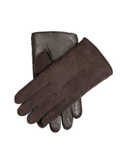 Men S Touchscreen Single Point Leather And Sheepskin Gloves