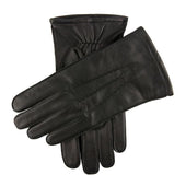 Men S Three Point Lined Leather Gloves