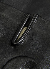 Men S Three Point Silk Lined Leather Gloves
