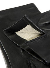 Men S Three Point Silk Lined Leather Gloves