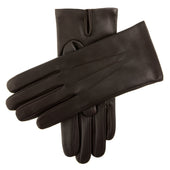 Men S Three Point Cashmere Lined Leather Gloves