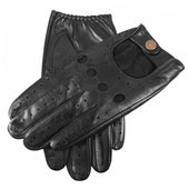 Men S Touchscreen Leather Driving Gloves