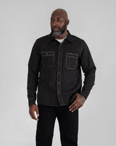12oz Wabash Work Shirt - Black