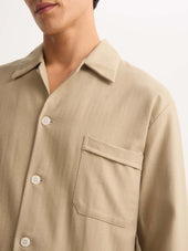 Men S Classic Fit Pajamas Kelburn Brushed Cotton Light Herringbone