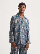 Men S Classic Fit Pajamas Cotton Batiste Multicolor Celebration Print