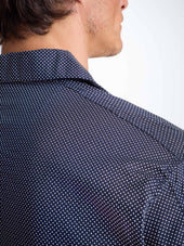 Men S Classic Fit Pajamas Cotton Batiste Pin Dot Print