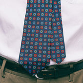 Printed Medallion Tie