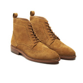 Lewinsky Wingtip Derby Boot Suede Hand Welted Summer Classics