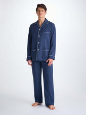 Men S Classic Fit Pajamas Balmoral 3 Brushed Cotton
