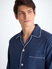 Men S Classic Fit Pajamas Balmoral 3 Brushed Cotton