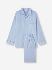 Men's Classic Fit Pajamas James Cotton Blue