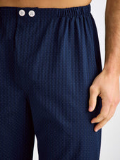 Men S Classic Fit Pajamas Royal 40 Cotton