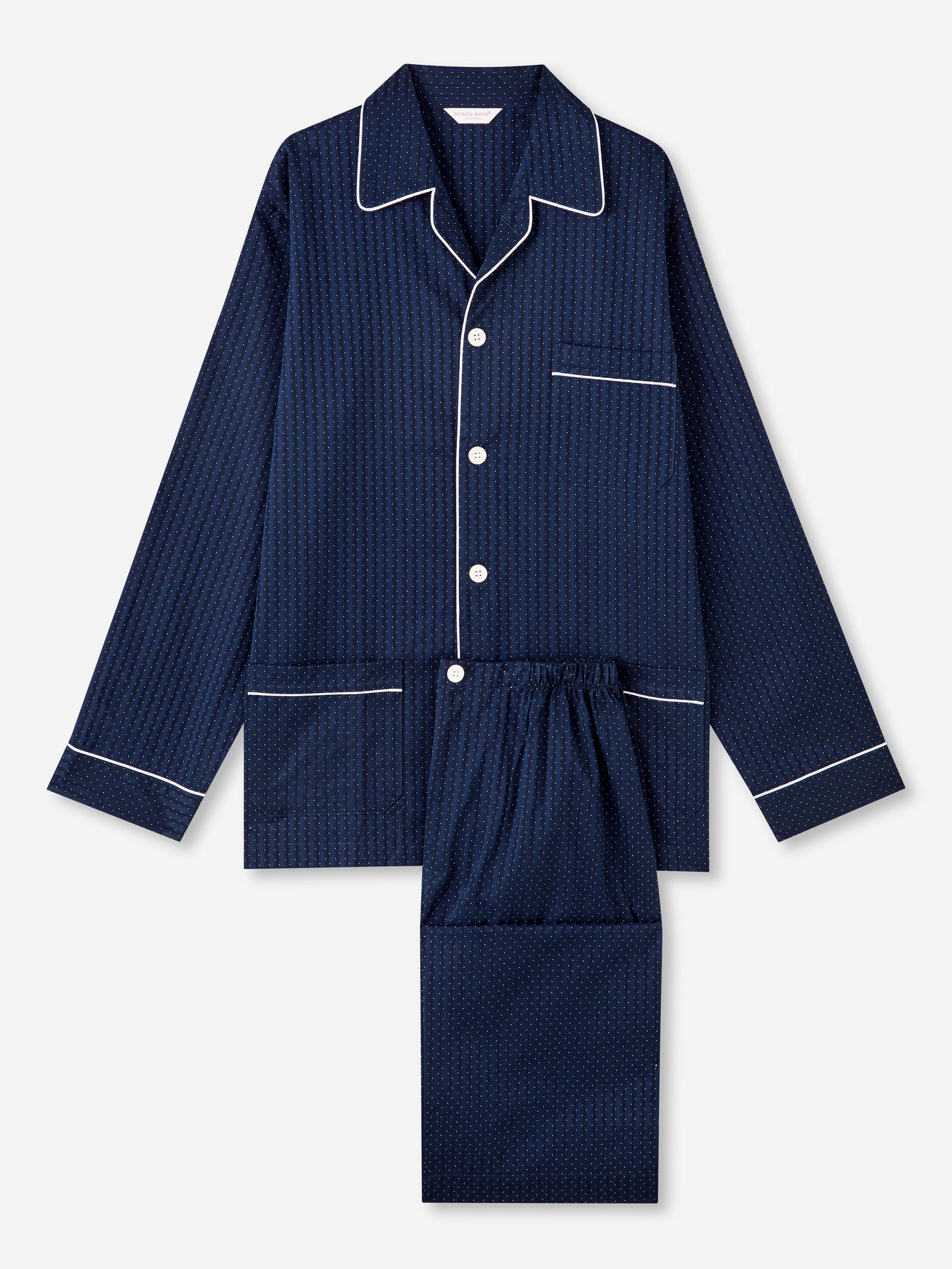 Men S Classic Fit Pajamas Royal 40 Cotton