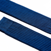 Scotland Lisle Thread Long Socks[Blue jean cotton]
