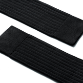 Scotland Lisle Thread Short Socks[Anthracite grey cotton]