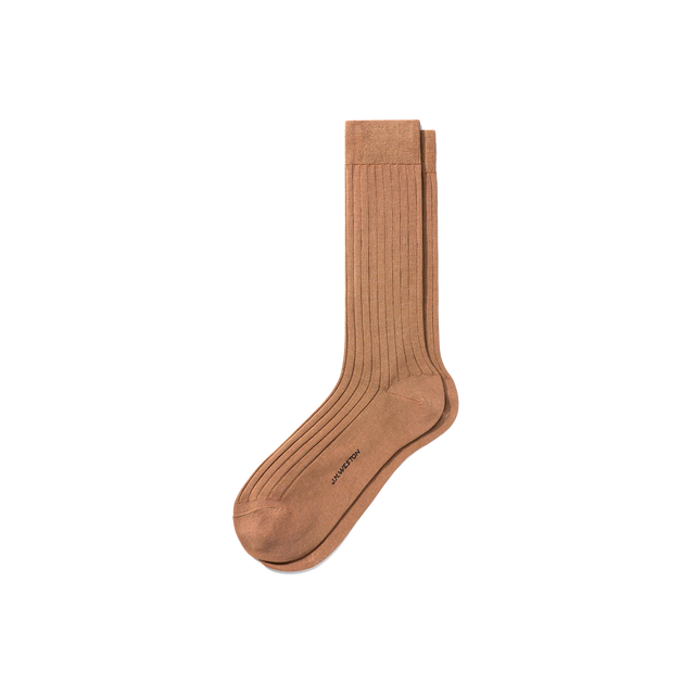 Scotland Lisle Thread Short Socks[Beige cotton]