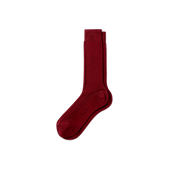 Scotland Lisle Thread Short Socks[Grenat cotton]