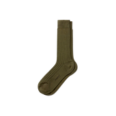 Scotland Lisle Thread Short Socks[Kaki cotton]