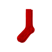Scotland Lisle Thread Short Socks[Red cotton]