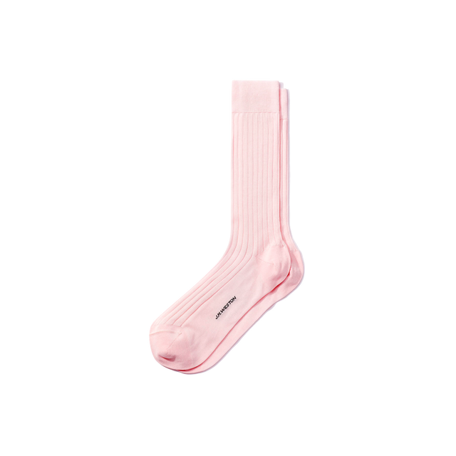 Scotland Lisle Thread Short Socks[Pink cotton]