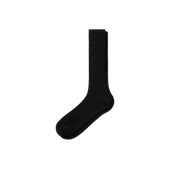 80% Wool Short Socks[Black wool]