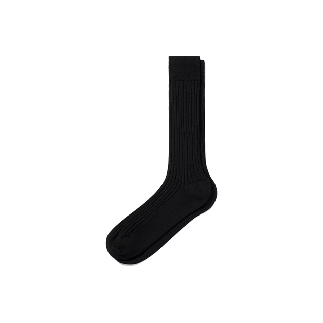 80% Wool Short Socks[Black wool]