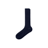 80% Wool Short Socks[Navy blue wool]