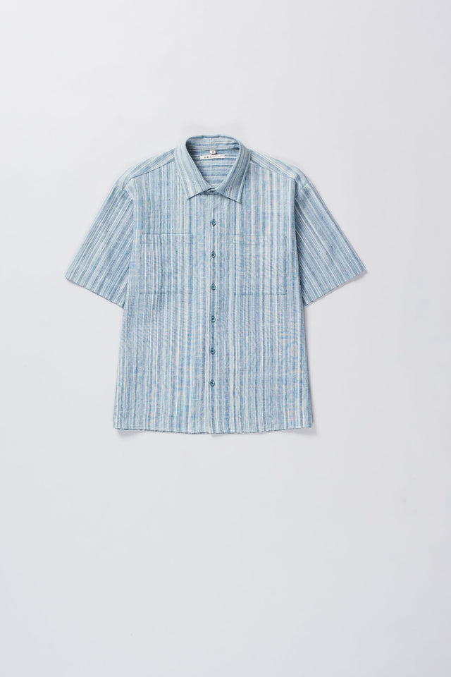 Indigo Stripes Summer Shirt
