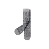 Monogram Short Socks[Anthracite grey polyester]