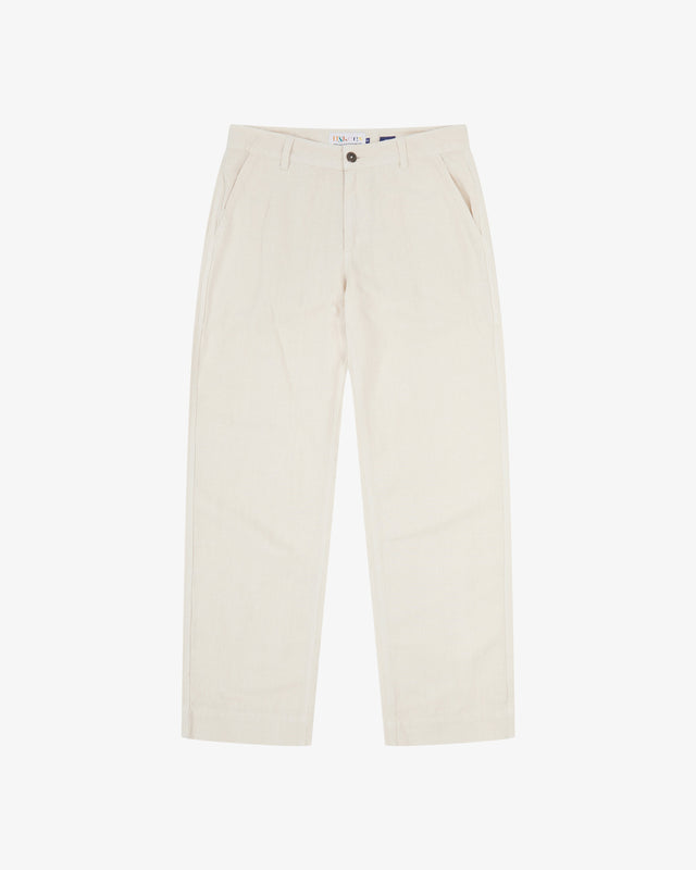 5021 Linen blend painter pants - marble