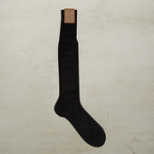 Long Plain Cotton Socks In