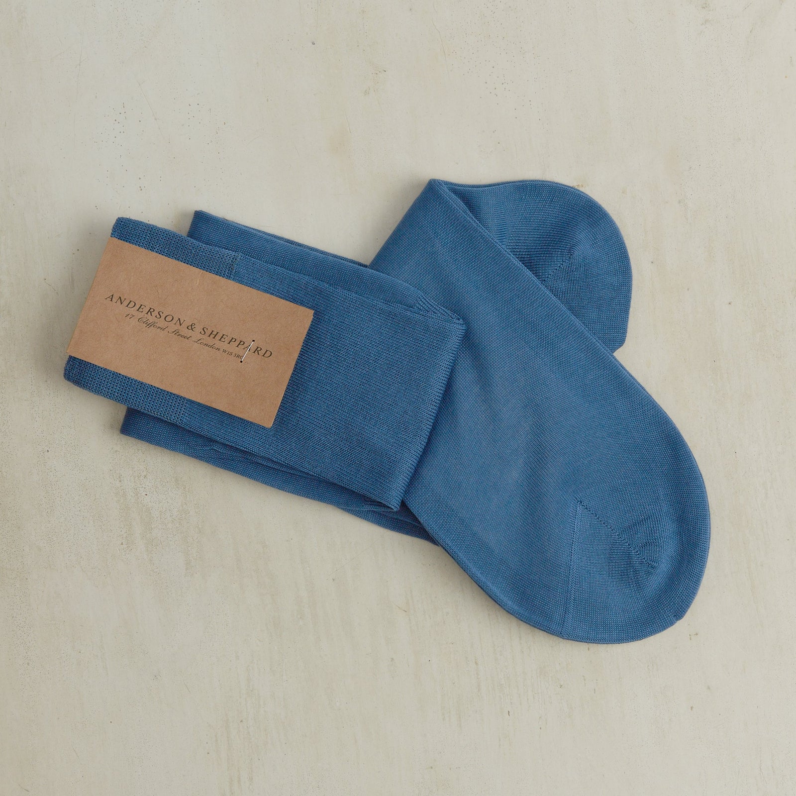 Long Plain Cotton Socks In