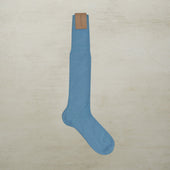 Long Plain Cotton Socks In